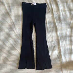 Zara Ribbed Flared Leggings